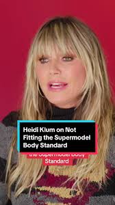 Heidi Klum: Breaking the Supermodel Body Standard
