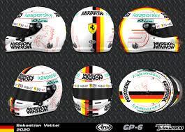 Lando norris 2020 italian grand prix helmet. 3d Racing Helmets Sebastian Vettel Helmet 2020 Download