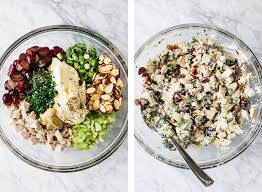 I made it to use in a chicken salad with grapes and an apple and this was light enough not to overwhelm the fruit and to leave the chicken flavor to shine. Ultimate Chicken Salad Recipe Downshiftology