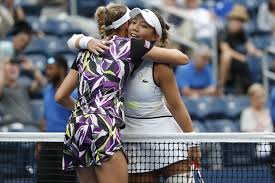Hello@elisemertens.be • diamond mountain gorillatag necklace ⬇. Elise Mertens Ends Kristie Ahn S Cinderella Run At The U S Open