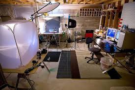 Art Photo Studio In Unfinished Basement Until Renovation