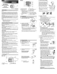 Maybe you would like to learn more about one of these? Omron Rs2 User S Manual Manualzz