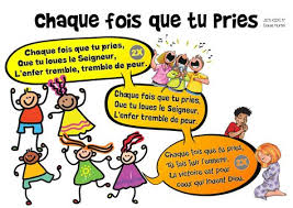 Chaque Fois Que Tu Pries Sunday School Motivation Edd