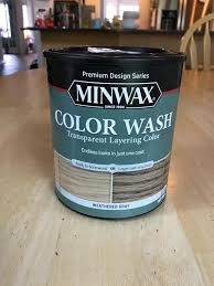 How to make your own colored paint washes for wooden surfaces a wash will add color without sacrificing the visual interest of the wood's texture; Minwax Design Series Color Wash Minwax