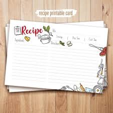 Recipe Cards For Digital Download Recipe Binder Recipe Etsy In 2020 Printable Recipe Cards Recipe Book Recipe Cards