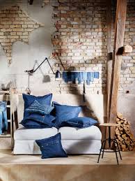 Sissil Cushion Cover Blue Ikea Switzerland Throw Pillows Living Room Ikea Ikea New