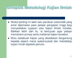 4.0 metodologi kajian pendahuluan menurut kamus dewan edisi keempat, (2007:halaman 1230) 'metodologi' bermaksud sistem. Modul Metodologi Kajian Ilmiah Ppt Download