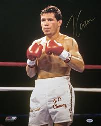 Julio cesar chavez carrasco was born 16th february 1986, to julio cesar chavez sr., and amalia carrasco. Julio Cesar Chavez Signed 16x20 Boxing Photo Hof Psa 8a33979 Sports Authentics Usa