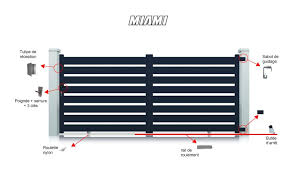 Portail Aluminium Gris Miami Coulissant Pas Cher Portail Manomano Ventes Pas Cher Com Portail Aluminium Prix Portail Portail