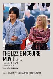 Lizzie mcguire's movie doesn't try to be anything more than a superficial escapist fantasy for fans of the show. The Lizzie Mcguire Movie By Jessi Film Posters Minimalist Movie Poster Wall Film Posters Vintage