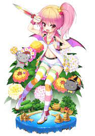 Lantana Flower Knight Girl Wikia Fandom Powered By Wikia Lantana Lantana Flower Making Plant Pots