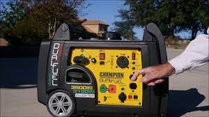 The digital hybrid does not refer to a dual fuel generator, but rather the design. Review Of The Champion 3500 Watt Dual Fuel Rv Ready Portable Inverter Generator Youtube