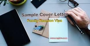 Invitation letter from family or friends for tourism purposes. Sample Cover Letter Family Reunion Visa Dependent Visa My Jdrr