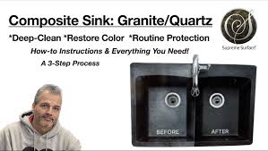 Granite Sinks Deep Clean Re Seal