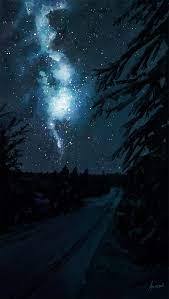 Al ser humano no le basta con poseer o tener una cosa, porque aún se le manifiesta como algo exterior, sino que anhela el mar y la luna: Tumblr Dibujos De Paisajes De Noche Novocom Top