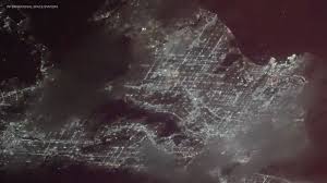 Illegal 4th of July fireworks in Los Angeles were visible from space