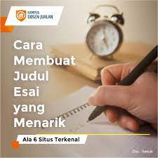 Postingan ini membahas contoh soal fungsi kuadrat dan pembahasannya + jawabannya. Cara Membuat Judul Esai Yang Menarik Ala 6 Situsterkenal