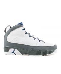 Air Jordan 9 Retro White French Blue Flint Grey 302370 141 Air Jordans Retro Air Jordans Air Jordan 9