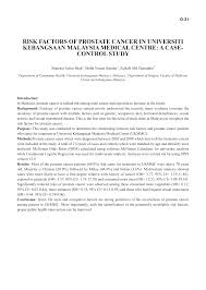 (1)department of diagnostic laboratory services, universiti kebangsaan malaysia medical centre, kuala lumpur. 2
