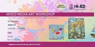 Mixed Media Art Workshop