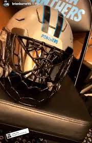 Washable face mask spider man boys kids size. Apparently Brian Burns Has A New Helmet Panthers
