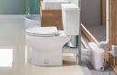 Upflush toilet system