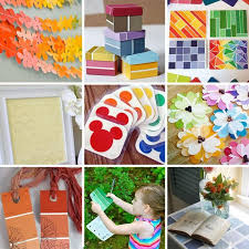 Paint Sample Craft Ideas Paint Chip Crafts Diy Paint Chip Crafts Painting Crafts