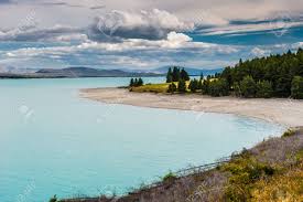 Lake pukaki, canterbury 7999, new zealand. Cloudy Day At Lake Pukaki New Zealand Stock Photo Picture And Royalty Free Image Image 13750737
