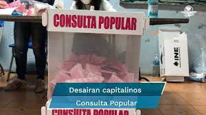 La consulta popular pretende que la ciudadanía muestre su aprobación o rechazo a que, con apego al marco legal, sean llevadas acciones para el esclarecimiento de decisiones políticas tomadas en el pasado. 4jfr3t5nmgkuim