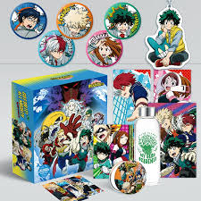 Check spelling or type a new query. 1pc Anime My Hero Academia Luxury Gift Box Water Cup Postcard Sticker And Poster Comic Set Anime Around Wish
