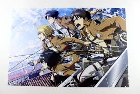 Regarder L Attaque Des Titans Saison 1 En Streaming Vf Attack On Titan Posters 8 Pcs Set Attaque Des Titans Eren Livai