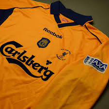 The game had an attendance of 72,000. Classic Football Shirts On Twitter Fa Cup 12 May 2001 Liverpool Wore There Orange Away Shirt In This Game As They They Were Drawn Away Against Arsenal In The Fa Cup Final