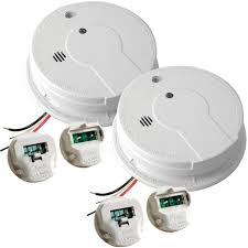 Get smoke detectors & co detectors from top brands at kmart. Kidde Hardwired 120 Volt Photoelectric Smoke Alarm Battery Back Up Twin Pack Kidde Photoelectric Sensor Battery Backup Smoke Alarms