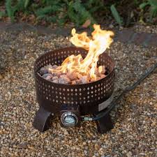 Bring the warmth and ambiance of a campfire with you anywhere including your backyard, patio, camping, to the beach or on an rv trip. 15 Inch Portable Propane Steel Fire Pit Bowl With Lid 60000 Btu Camping Heater Gas Firepit Steel Fire Pit Fire Sense
