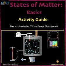 Description this activity adapts the states of matter: Phet States Of Matter Activity Guide Distance Learning By James Gonyo