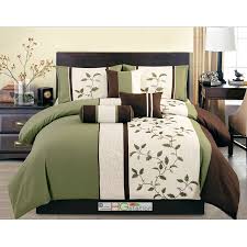 Turquoise blue chocolate brown white tropical bedding roxy julia. Brown And Green Bedroom Brown Bedding Comforter Sets Archives 29 New Ideas Download