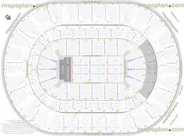 Detailed Seat Row Numbers End Stage Concert Sections Floor