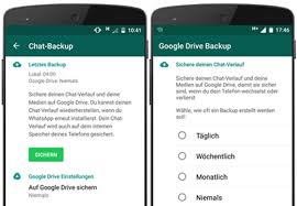 Go to the chat backup menu and pick anything but 'never' from the 'back up to google drive' option. Whatsapp Backup Mit Google Drive So Einfach Geht S Chip