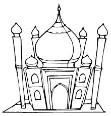 Ramadan coloring pages people at the mosque free printable. Ramadan Coloring Pages Ramadan 1 Printable 2021 5050 Coloring4free Coloring4free Com