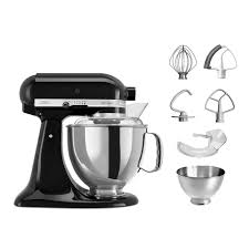 You can use your kitchenaid stand mixer for lots of other tasks, without having to give your iconic stand mixer an update with our range of stand mixer bowls and accessories to suit. Kitchenaid Artisan Mixer In Onyx Black 5ksm175psbob Best Price Free Uk Delivery
