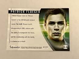 Patrick Flueger 2006 Razor Inkworks Autograph Auto SP The 4400 Shawn  Farrell 🔥