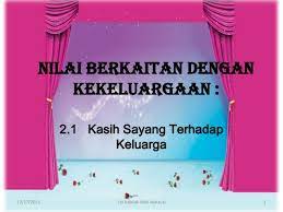 Pemberi kasih sayang, menolong tanpa pamrih. 2 1 Kasih Sayang Terhadap Keluarga