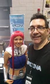 Meeting Claudia Wells at Fantasticon in Toledo, Ohio