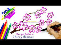 Gambar bunga bunga sakura bisa lo dapatkan di halaman ini. Contoh Lukisan Bunga Sakura Yang Mudah Ditiru Cikimm Com