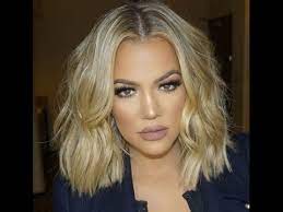 Khloe kardashian you can even try these hairstyles with your own photo upload at easyhairstyler. How To Khloe Kardashian Inspired Bob Hairstyle Youtube