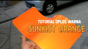 By ijo desember 14, 2019 0 comments. Tutorial Oplos Warna Sunkist Orange Youtube