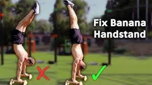 How to get your first handstand yoga. How To Fix Banana Handstand Beginner Tutorial Calisthenics Family