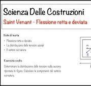 Scienza delle Costruzioni - Saint Venant - Flessione Retta e Deviata - 4.1