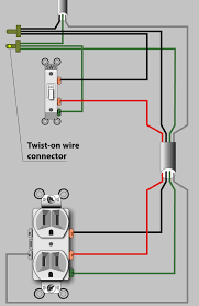 Double outlet box wiring diagram in the middle of a run in. An Electrician Explains How To Wire A Switched Half Hot Outlet Dengarden