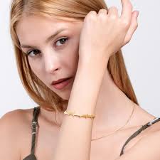 18K Gold Vermeil Station Cuff Bracelet, Bangle Bracelet With Balls, Cuff  Bracelets for Women, Stacking Bangle Bracelet, Birthday Gift